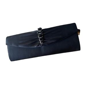 NWT Black Jewel Clutch for Prom, Wedding or Special Occasion